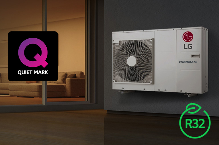 Quiet Mark for LG heat pump ACR Journal