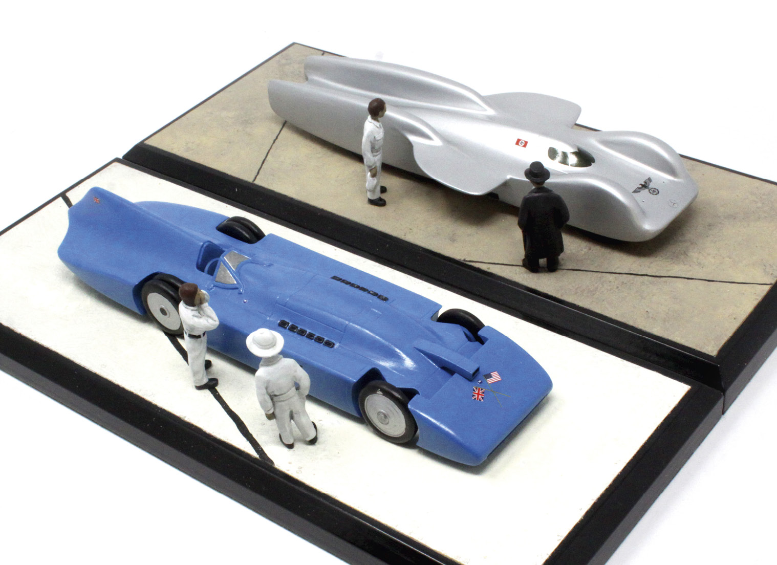 Get up to speed with Staples and Vine's stunning land speed record cars