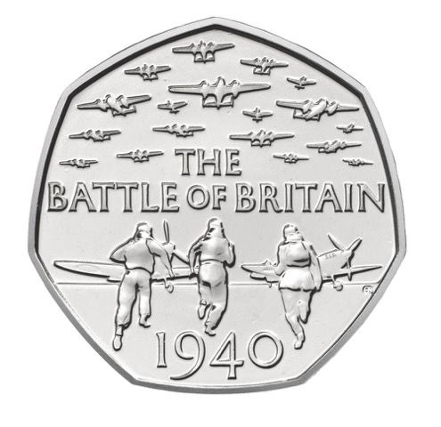 How much is the Battle of Britain 50p worth? - Collectors Club of Great