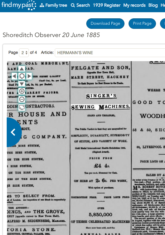 Isaac Singer patents Singer sewing machine On this day in history