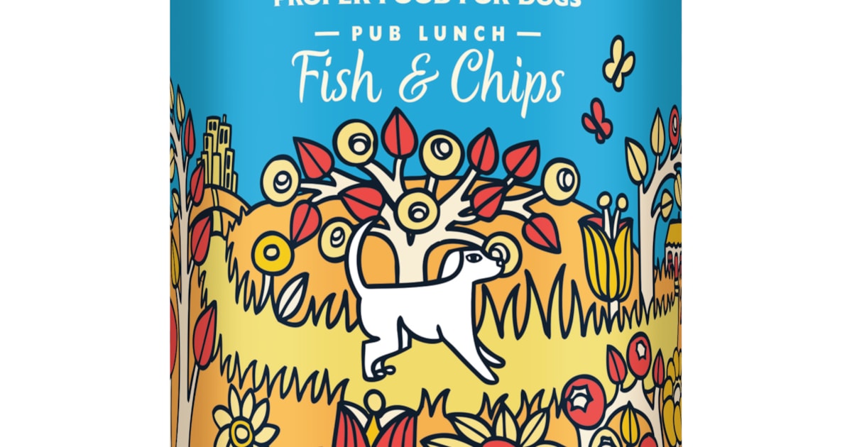 Lily’s Kitchen launches Pub Lunch Fish & Chips recipe for dogs - Pet