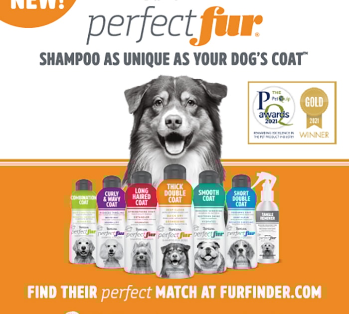 TropiClean PerfectFur™dog shampoos Pet Product Marketing