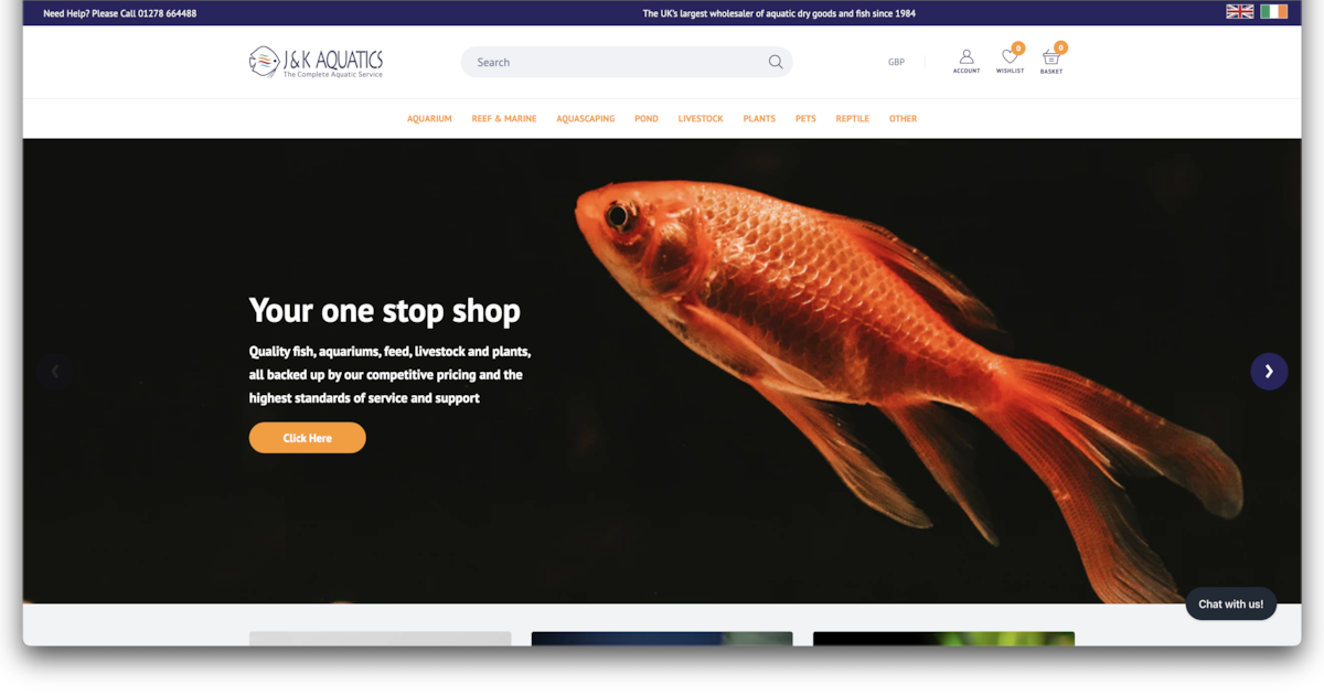 J&K Aquatics to launch brandnew website Pet Product Marketing
