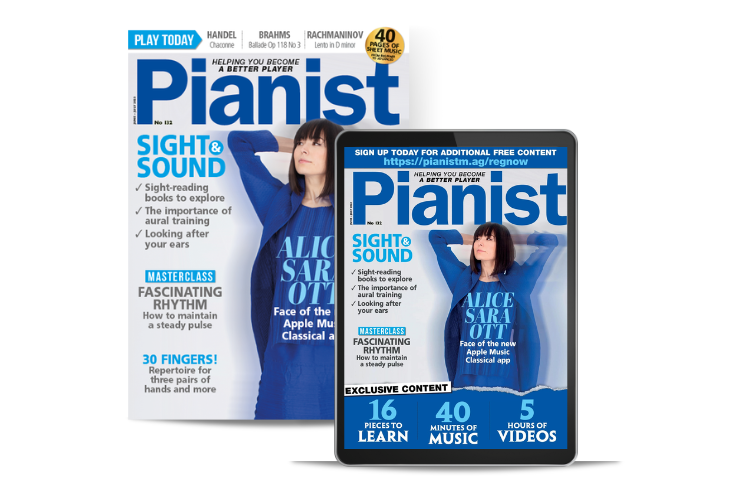 Alice Sara Ott stars in the new issue of Pianist