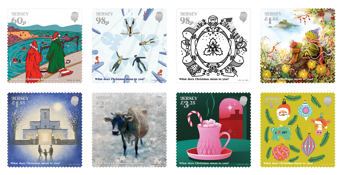 Jersey stamps explore meaning of Christmas All About Stamps