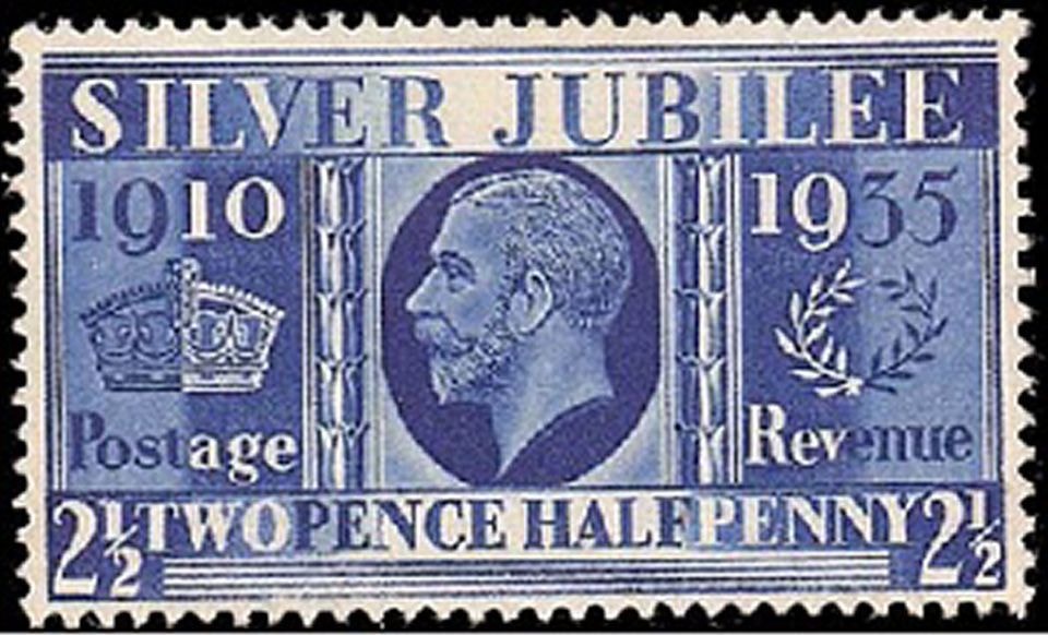 Discovering stamp collecting rarities 1935 Silver Jubilee Prussian