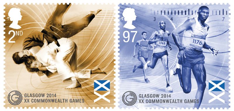 Royal Mail stamps Glasgow Commonwealth Games stamps All About Stamps