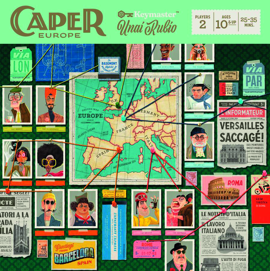 Caper Europe Review Tabletop Gaming