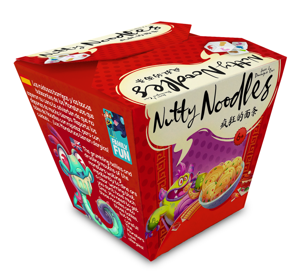 Nutty Noodles Review Tabletop Gaming
