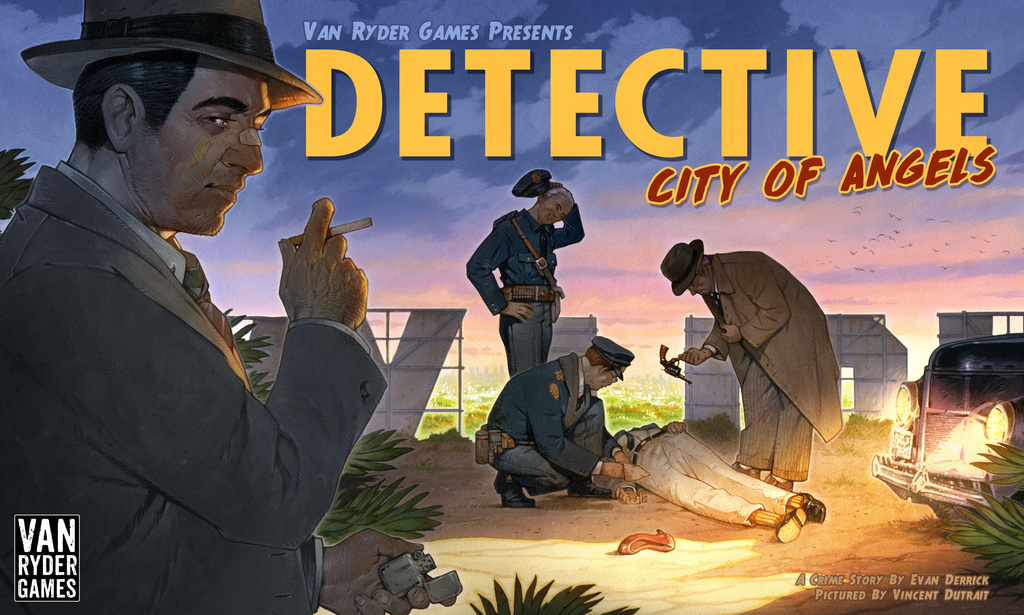 Detective City of Angels is a noir crime board game inspired by LA
