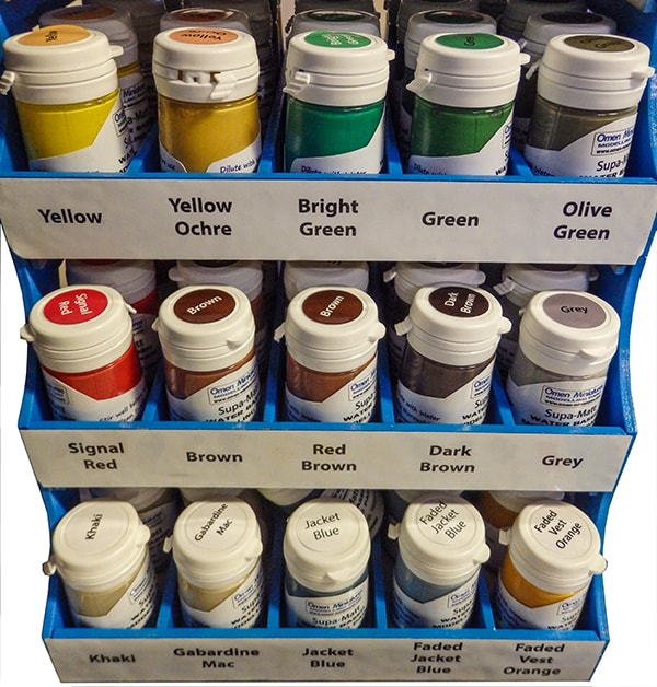 New acrylic paints from Omen Miniatures World Of Railways