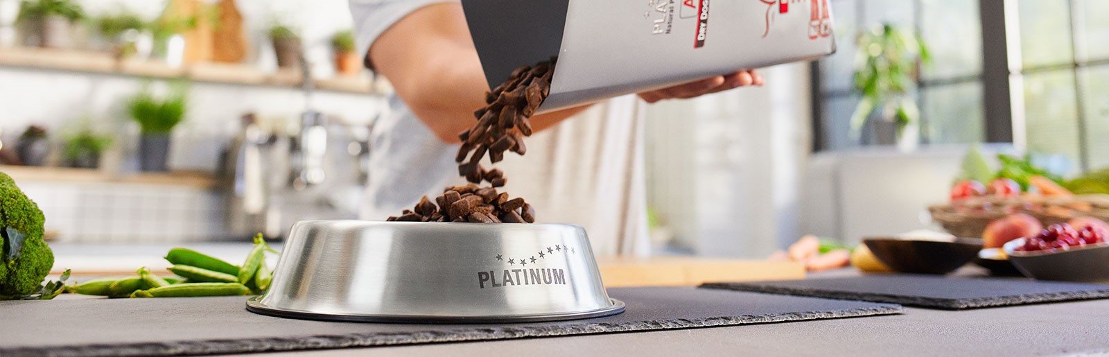 Comparison between extruded dry food and dog food prepared with FSG