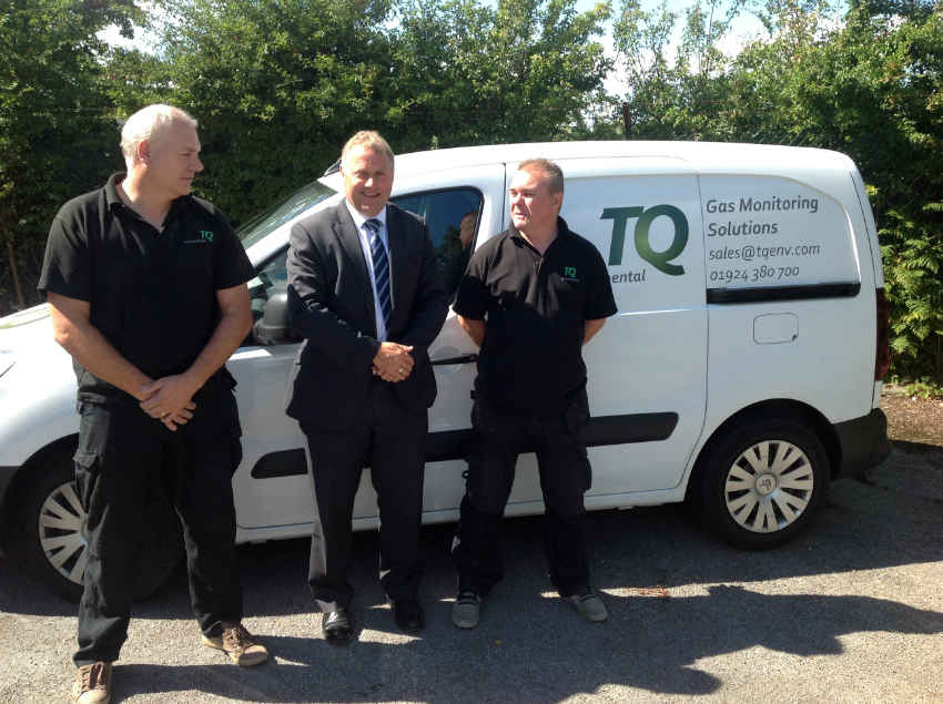 Gary Hall and the service team at TQ Environmental - ACR Journal