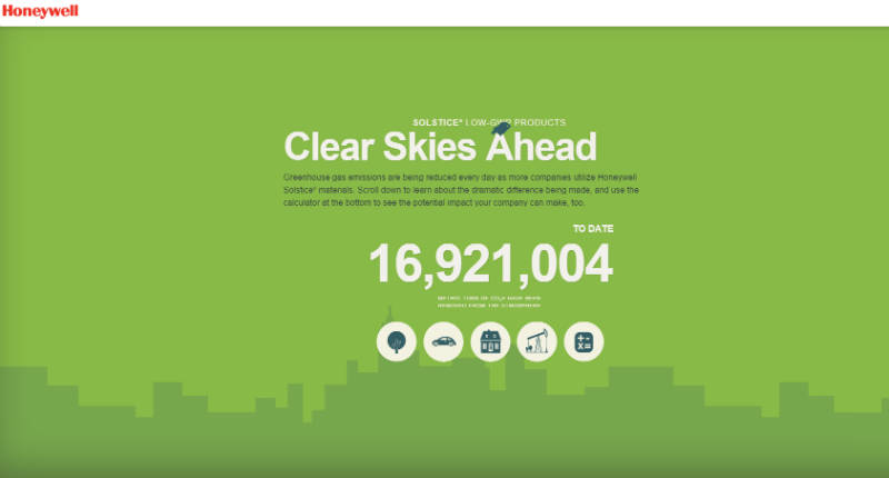 Honeywell climate ticker - ACR Journal
