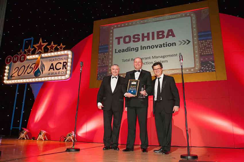 David Dunn collects the award at the National ACR Awards 2015 - ACr Journal