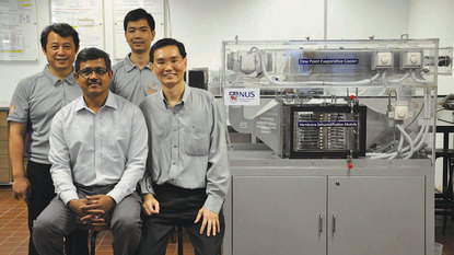  air conditioning singapore university water-cooled energy efficiency
