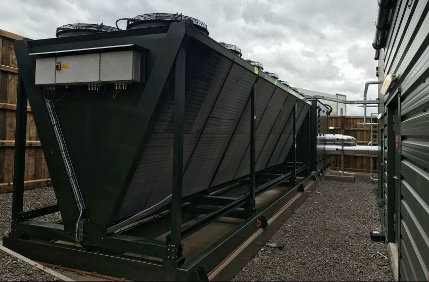 refrigeration air cooled condenser