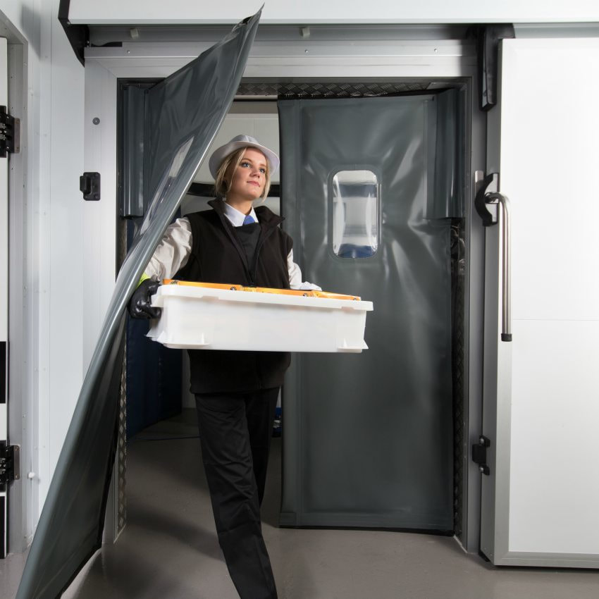 refrigeration secondary doors energy insulation retail kenfield