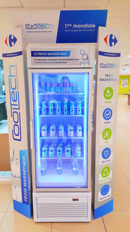 Cooltech-magnetic-refrigeration-carrefour