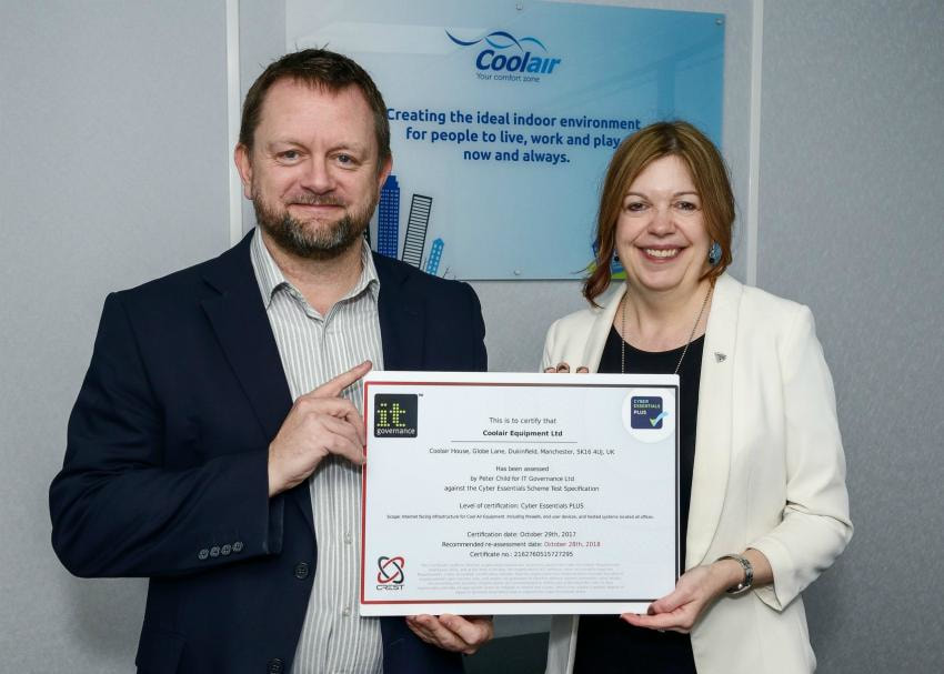 coolair air conditioning installer ACR IT cyber security