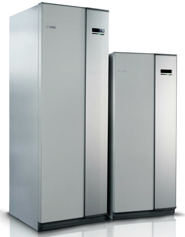 NIBE inverter ground source heat pump new MCS