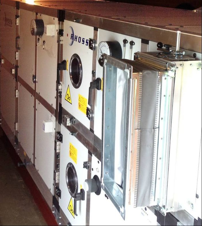 AHU air handling unit Rhoss compact Klima-Therm