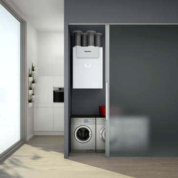 ventilation heat exchanger heating