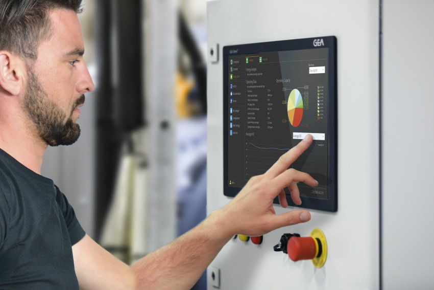 compressor control panel refrigeration