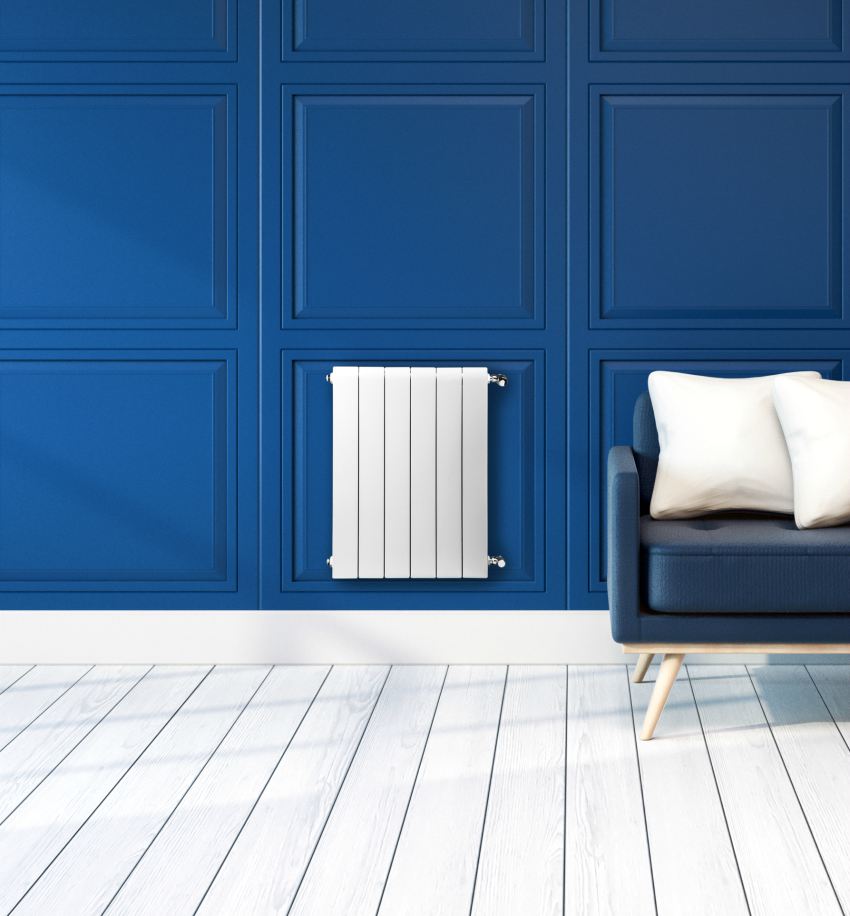 air source heat pump aluminium radiator heating renewables
