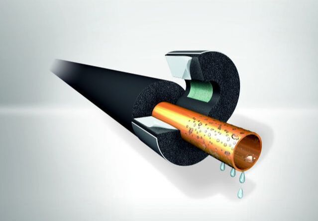 pipework insulation corrosion air conditioning refrigeration