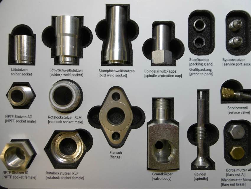 valves fittings manufacturing germany europe compressor