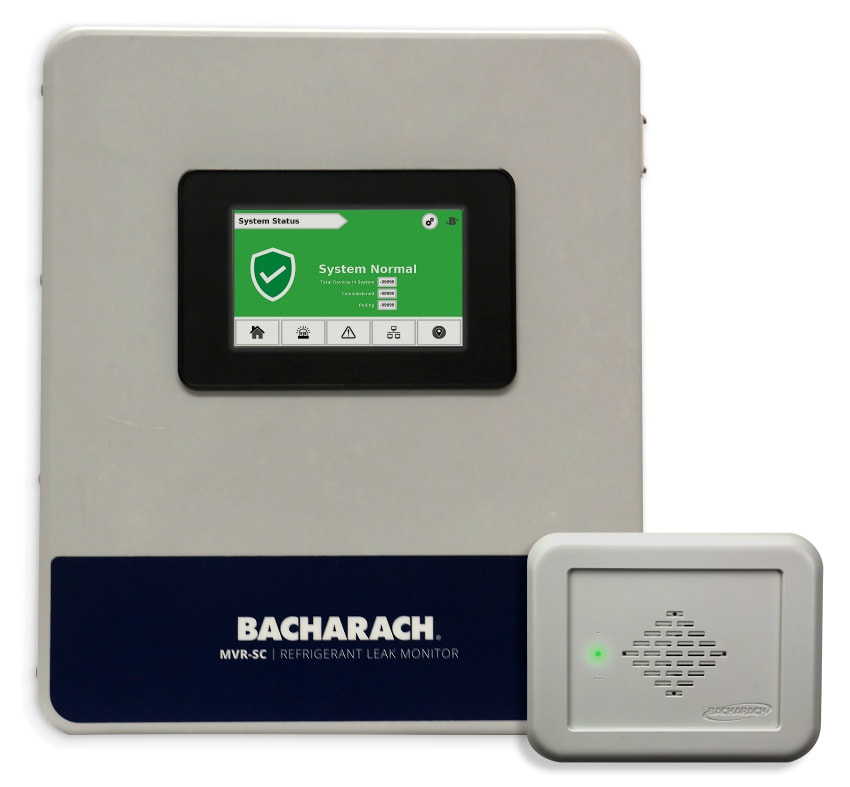 refrigerant leak detection controller monitoring safety north america