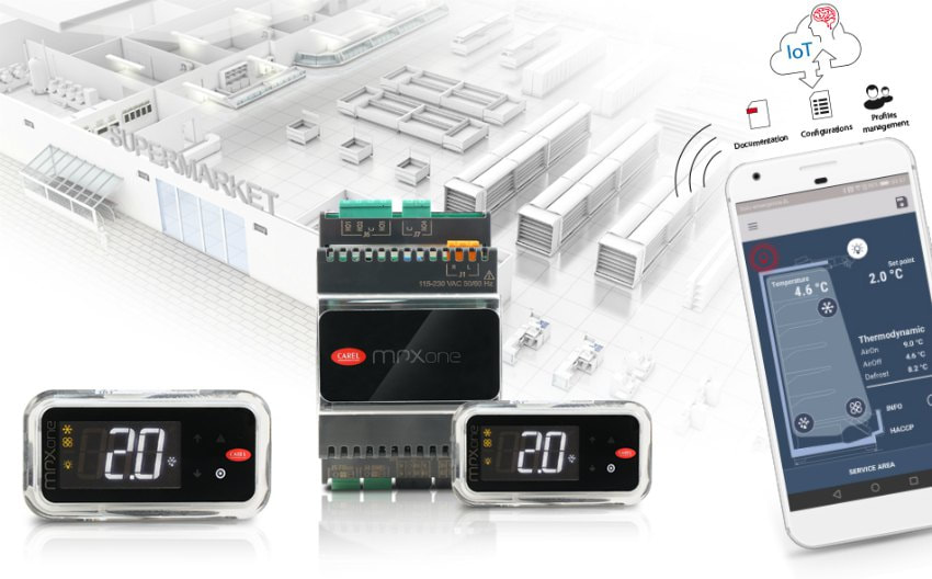 refrigeration controls retail carel