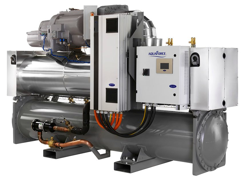 water-to-water water source heat pump carrier