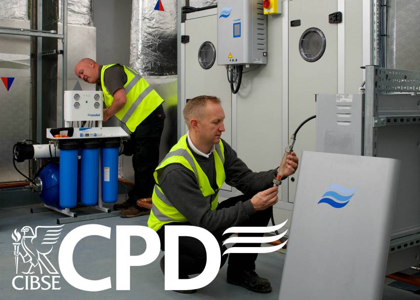 humidification condair training seminar cpd CIBSE