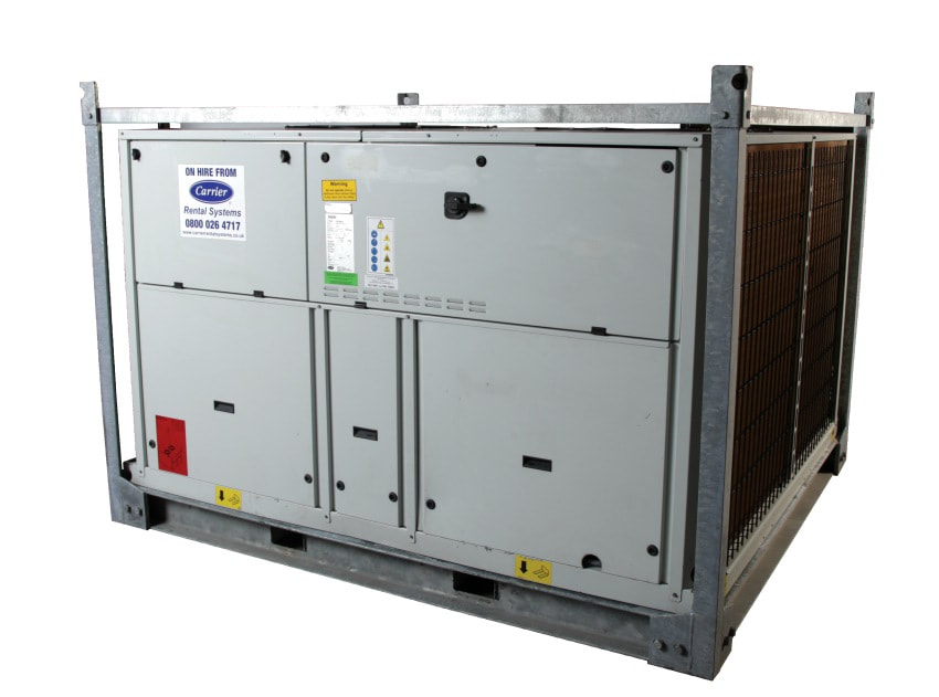 temporary cooling chiller hire supermarket distribution centre retail