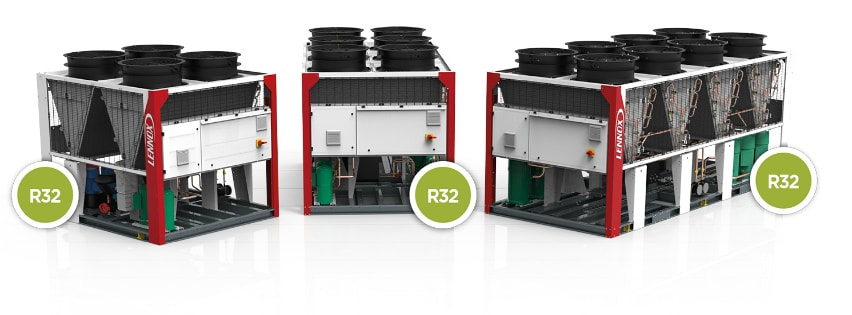 lennox inverter scroll chiller r32 refrigerant