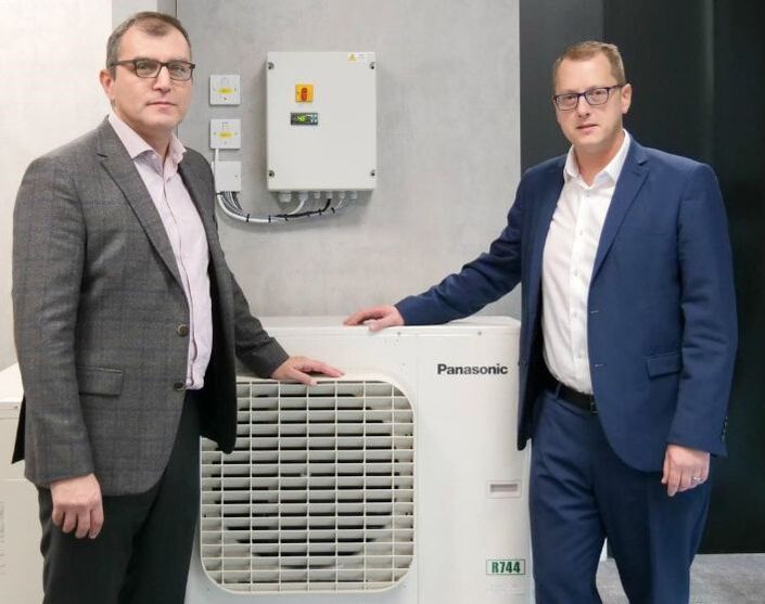 refrigeration condensing unit CO2 natural refrigerant commercial panasonic Hawco