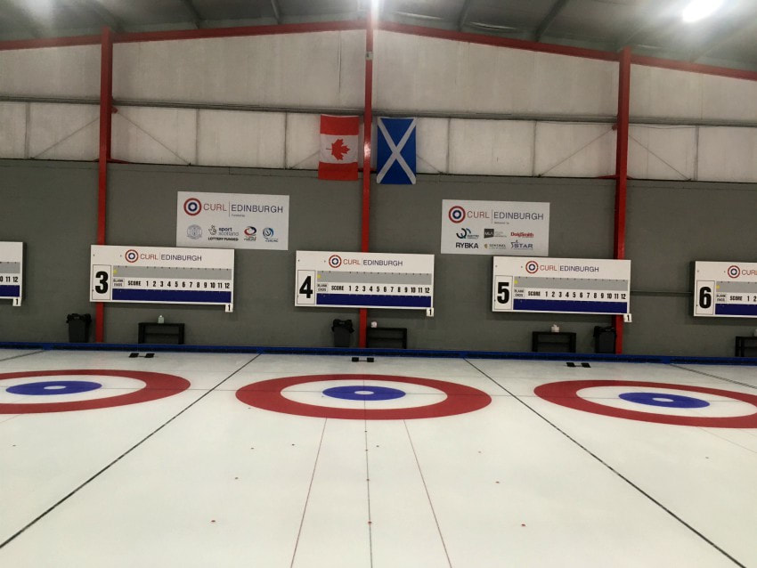 refrigeration ice rink curling scotland upgrade