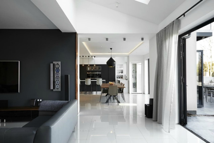 air source air to water heat pump renewables self-build eco-friendly hot water underfloor heating