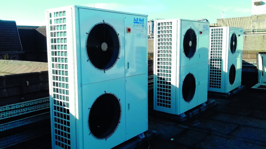 cooling refrigeration condensing unit ahu hospital  commercial installation