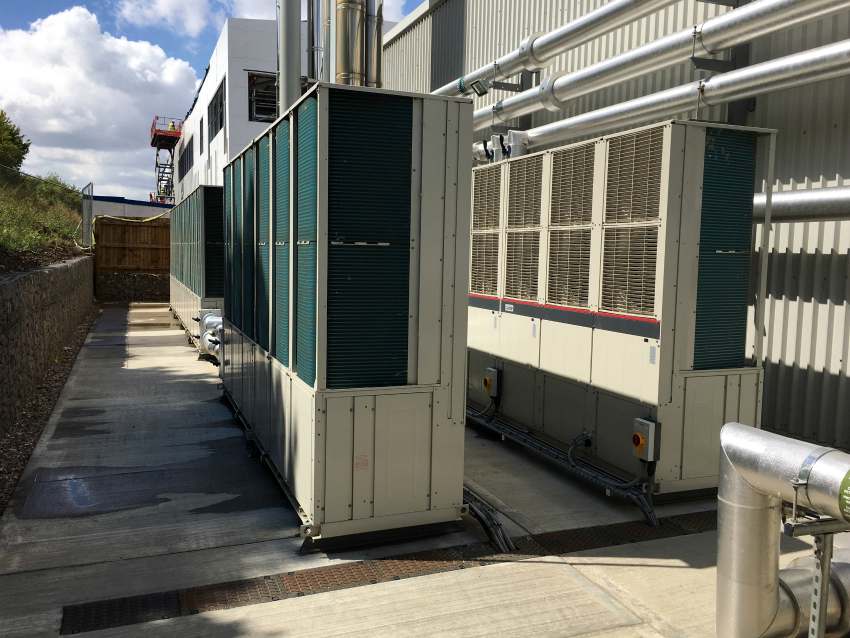 modular chiller mitsubishi electric jaguar land rover