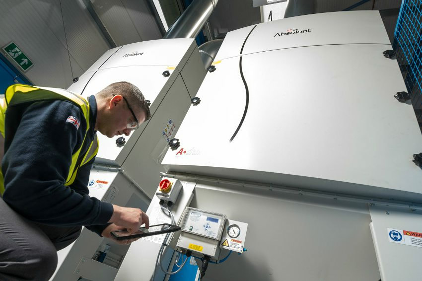 ventilation exhaust testing LEV indoor air quality safety health contaminants pollution ventilation