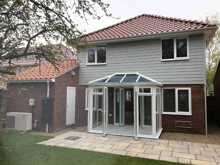 air source heat pump air to water renewables energy efficient low carbon sustainable Panasonic