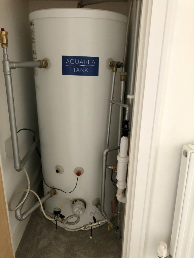 air source heat pump air to water renewables energy efficient low carbon sustainable Panasonic