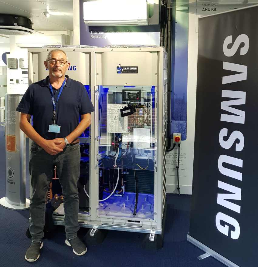 air conditioning training manufacturer samsung installer engineer