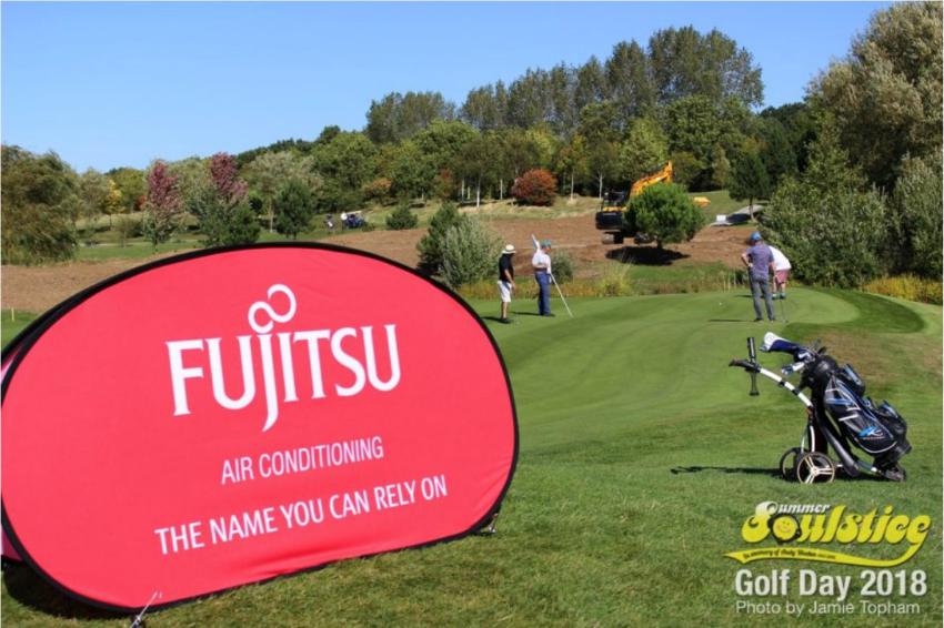 fujitsu air conditioning charity golf day barnet