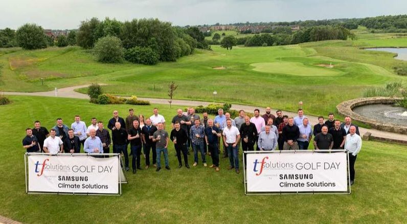 air conditioning refrigeration golf day charity TF Solutions Samsung