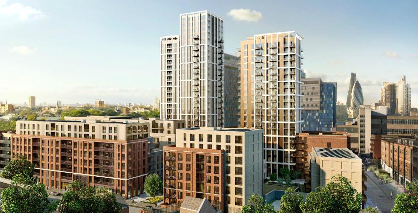 silk district whitechapel london development MVHR building services