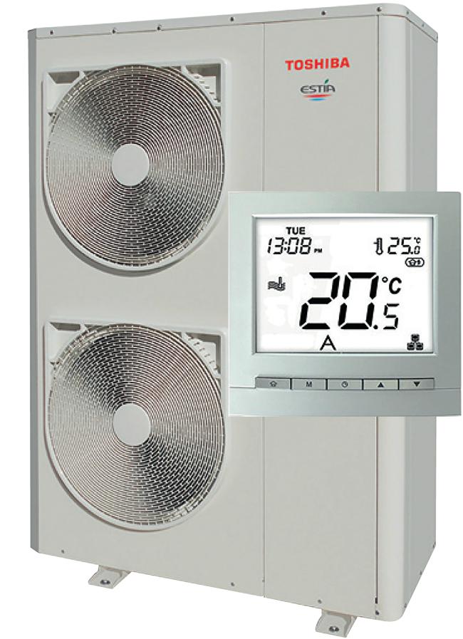 air to water heat pump monobloc energy efficiency